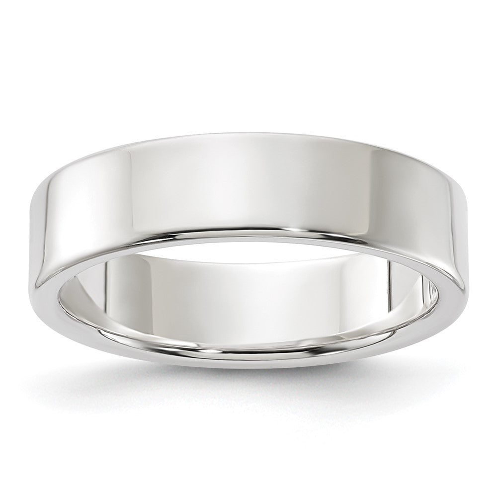 Sterling Silver 5mm Flat Size 4 Band