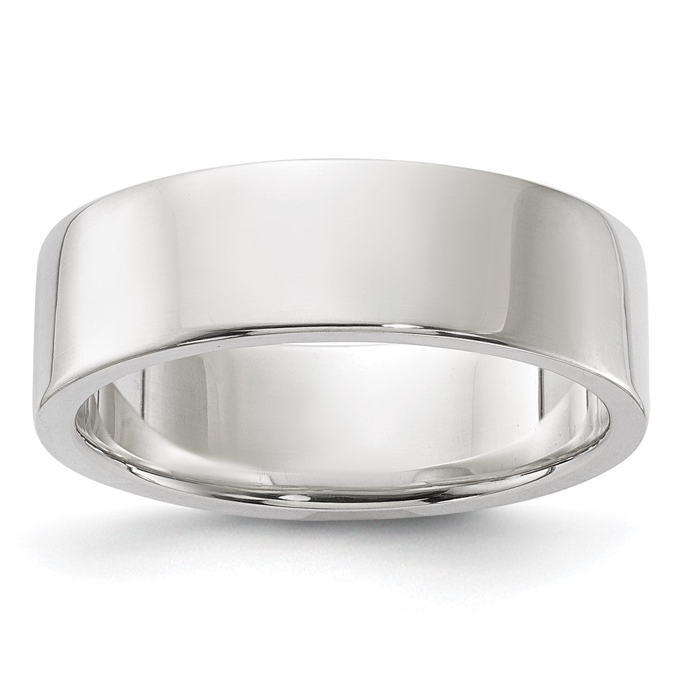Sterling Silver 6mm Flat Size 6.5 Band