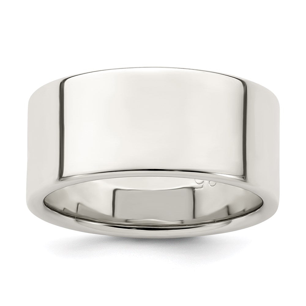 Sterling Silver 9mm Flat Size 8.5 Band