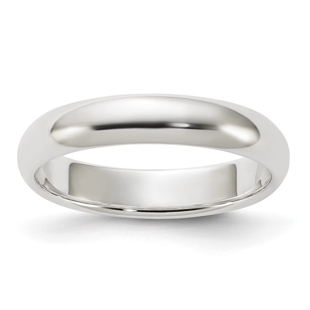 Sterling Silver 4mm Half-Round Size 12 Band