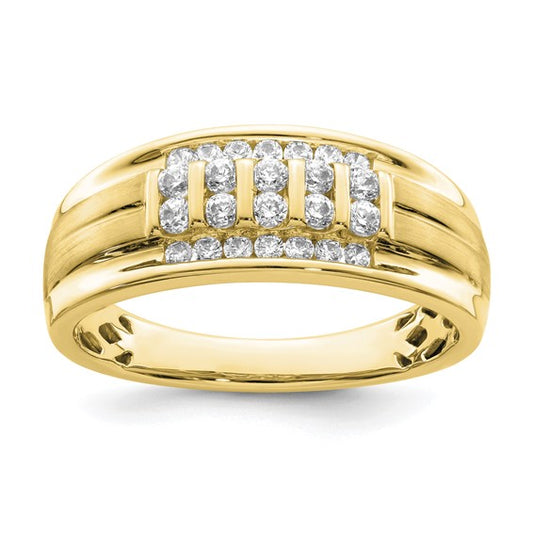 10K Lab Grown Diamond VS/SI GH, Men's Ring