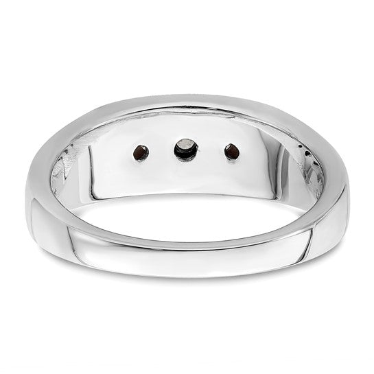 14K White Gold Lab Grown Diamond VS/SI GH, Men's Ring