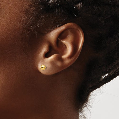 14k Two-tone Madi K Reversible 5mm Ball Earrings