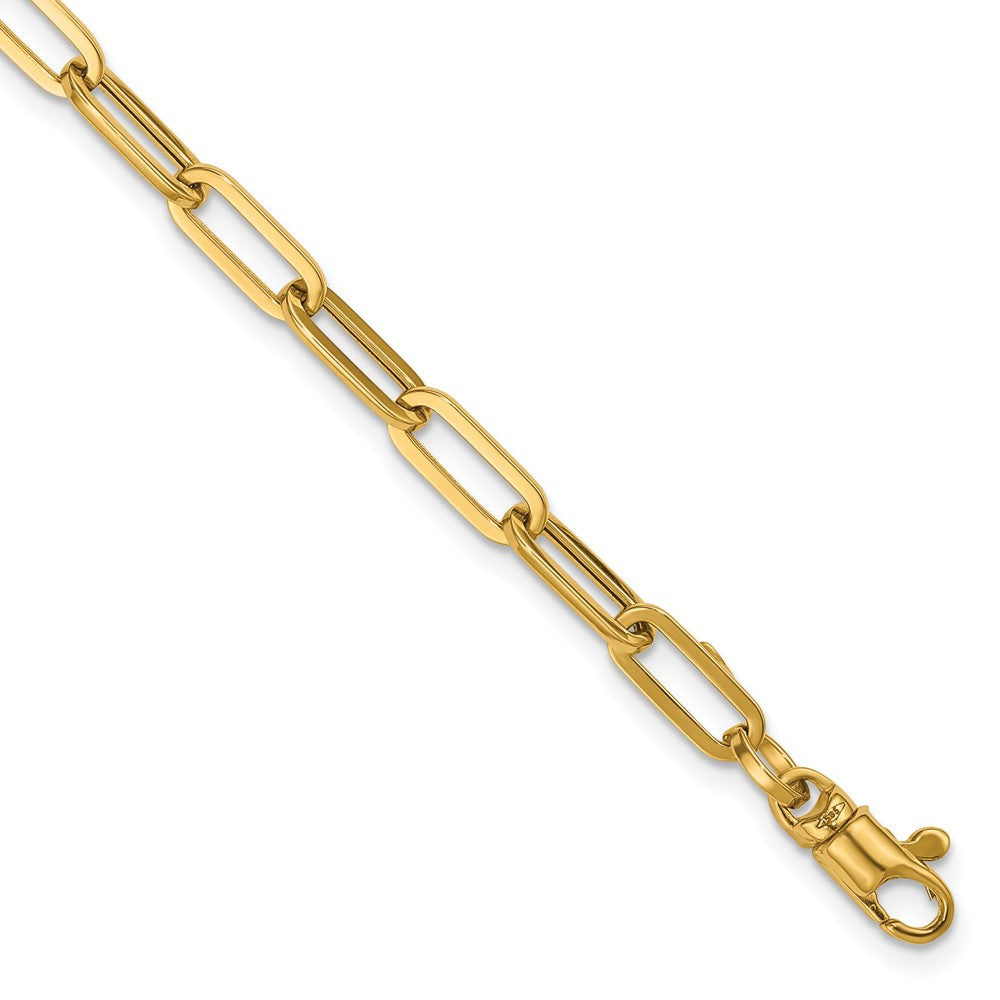 14k Polished 18in Paperclip Link Necklace