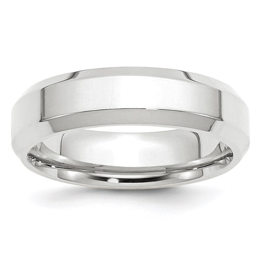 14KW 6mm Bevel Edge Comfort Fit Band Size 6