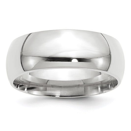 14KW 8mm Standard Comfort Fit Wedding Band Size 9