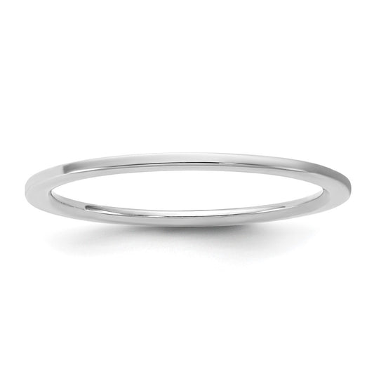 14KW 1mm Standard Flat Comfort Fit Band Size 9.5