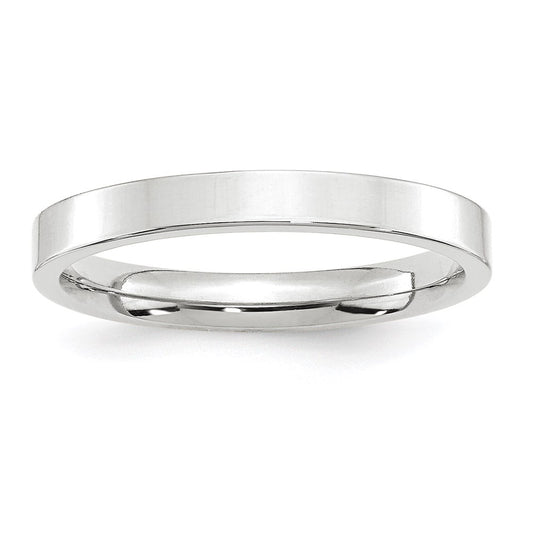 14KW 3mm Standard Flat Comfort Fit Band Size 8.5