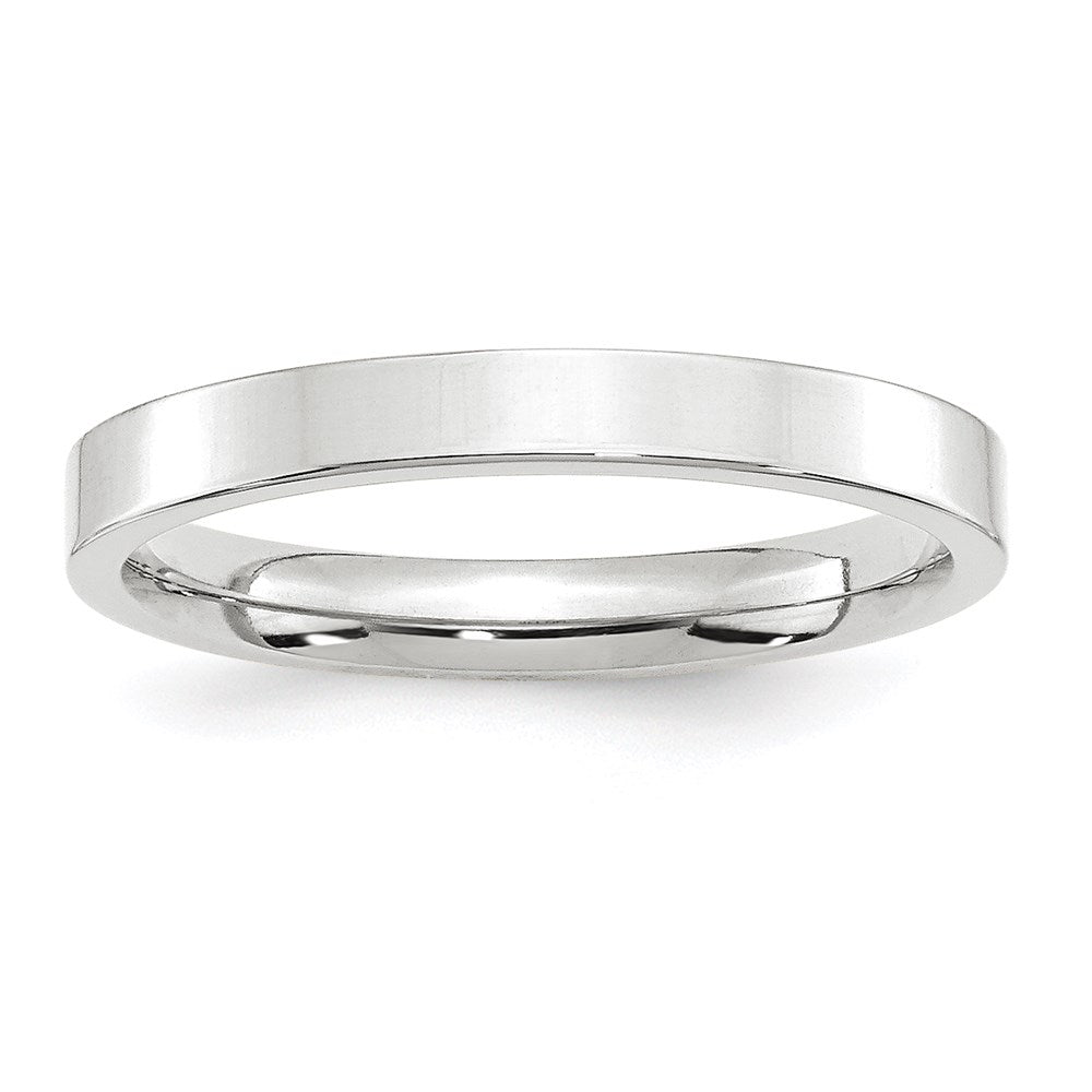 14KW 3mm Standard Flat Comfort Fit Band Size 6