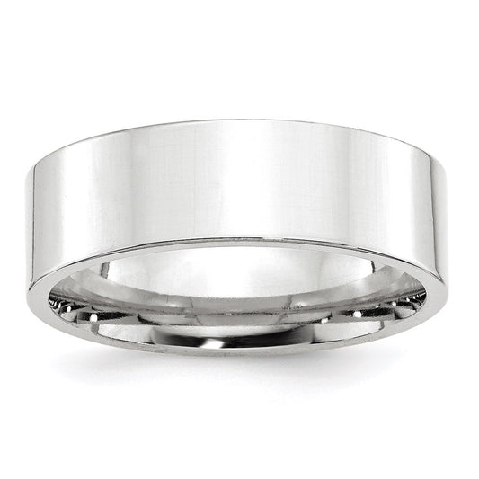 14KW 7mm Standard Flat Comfort Fit Band Size 6
