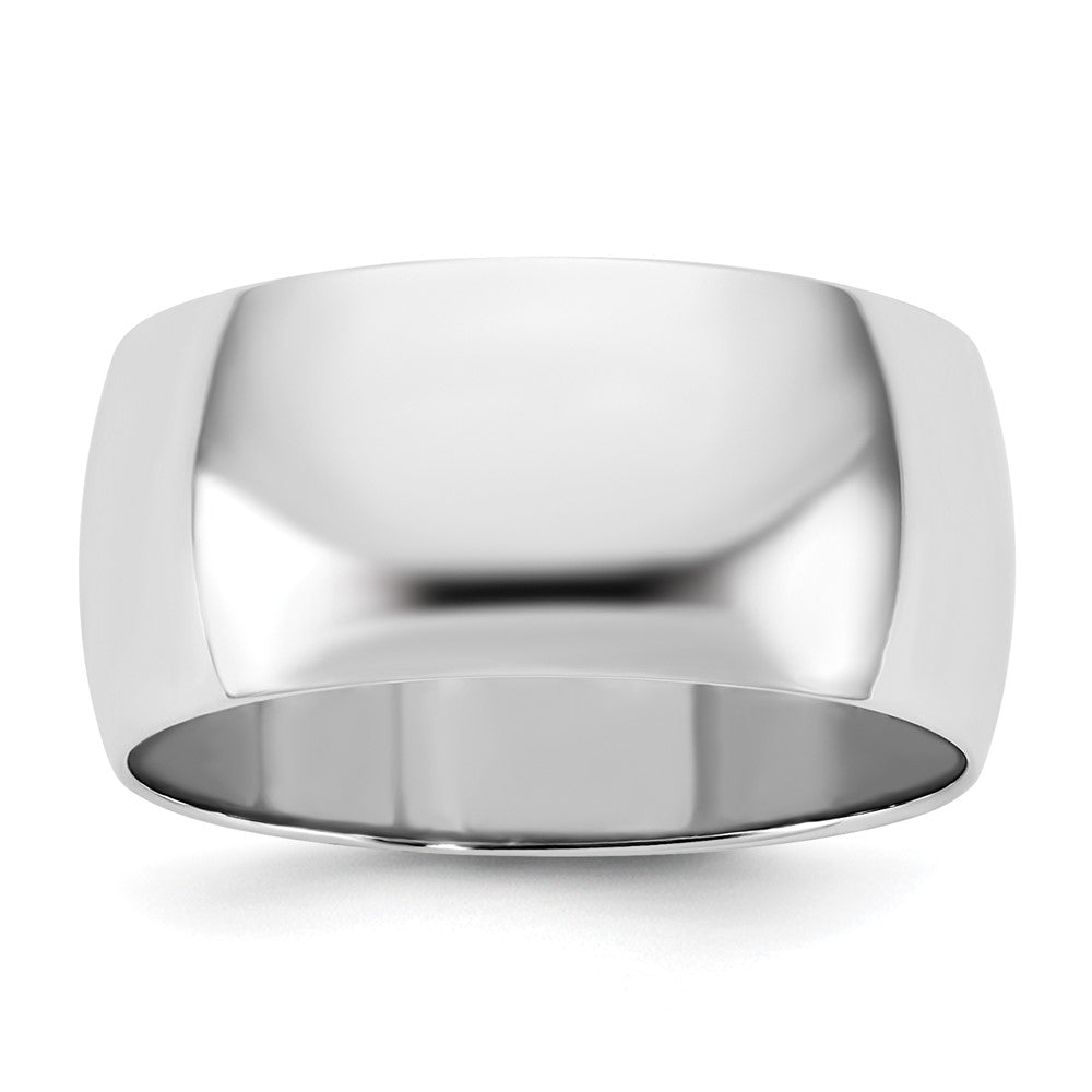 14KW 9mm Half Round Band Size 9.5