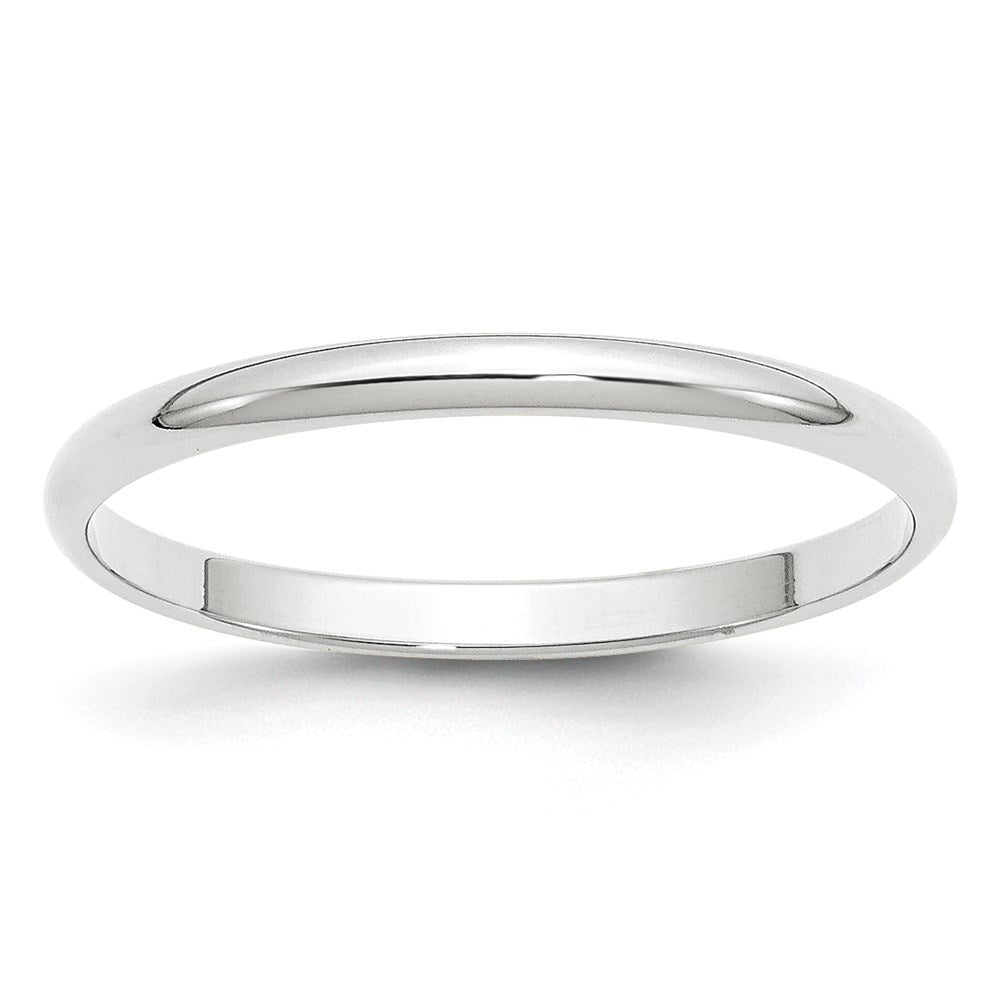 14KW 2mm LTW Half Round Band Size 9