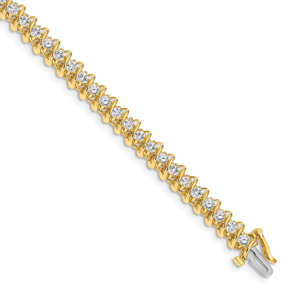 14k VS Diamond Tennis Bracelet