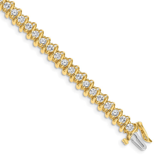 14k VS Diamond Tennis Bracelet