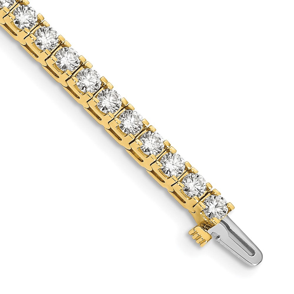 14k AAA Diamond Tennis Bracelet