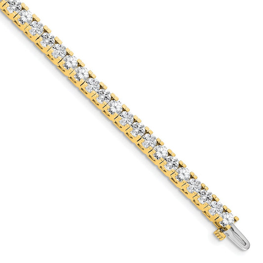14k AAA Diamond Tennis Bracelet