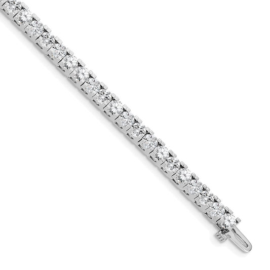 14k White Gold VS Diamond Tennis Bracelet