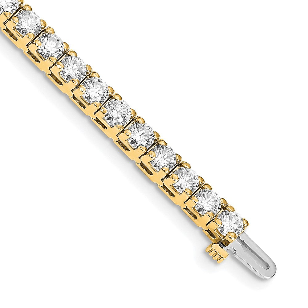 14k AAA Diamond Tennis Bracelet