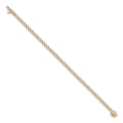 14k A Diamond Tennis Bracelet