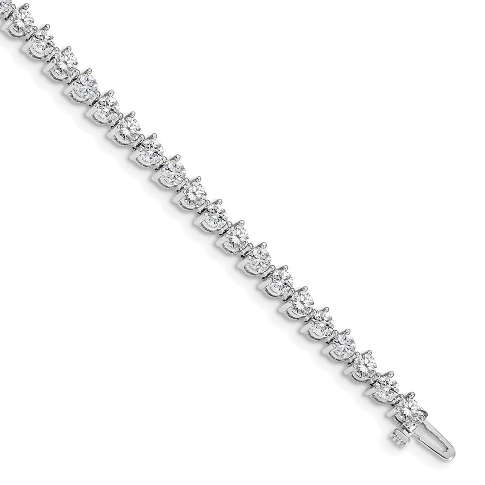 14k White Gold VS Diamond Tennis Bracelet