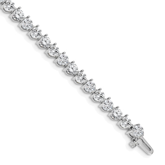 14k White Gold VS Diamond Tennis Bracelet