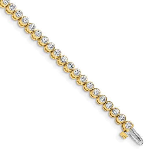 14k VS Diamond Tennis Bracelet