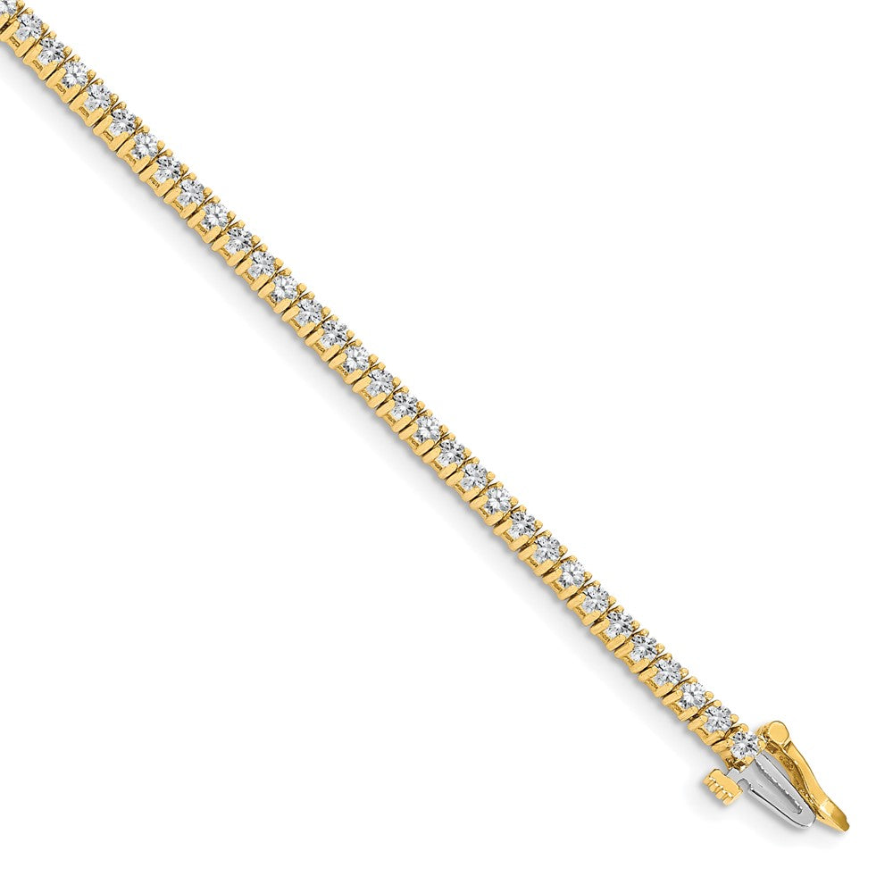 14k VS Diamond Tennis Bracelet