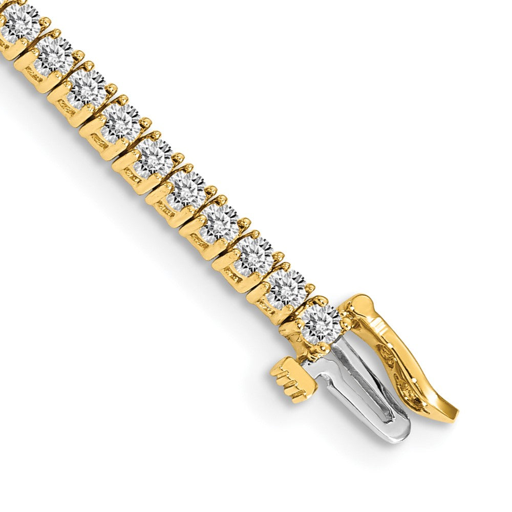 14k Tennis Bracelet Mounting