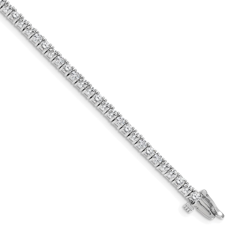 14k White Gold Tennis Bracelet Mounting