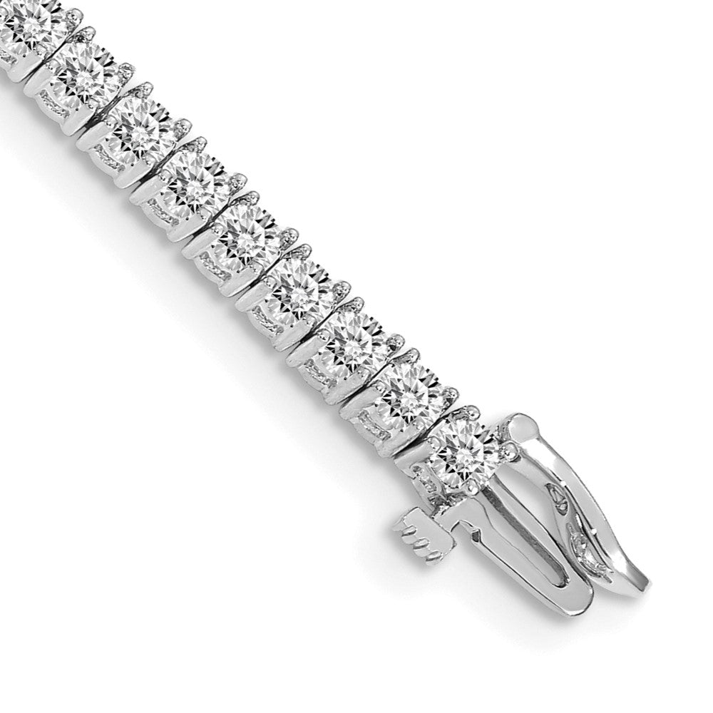 14k White Gold Bracelet Mounting