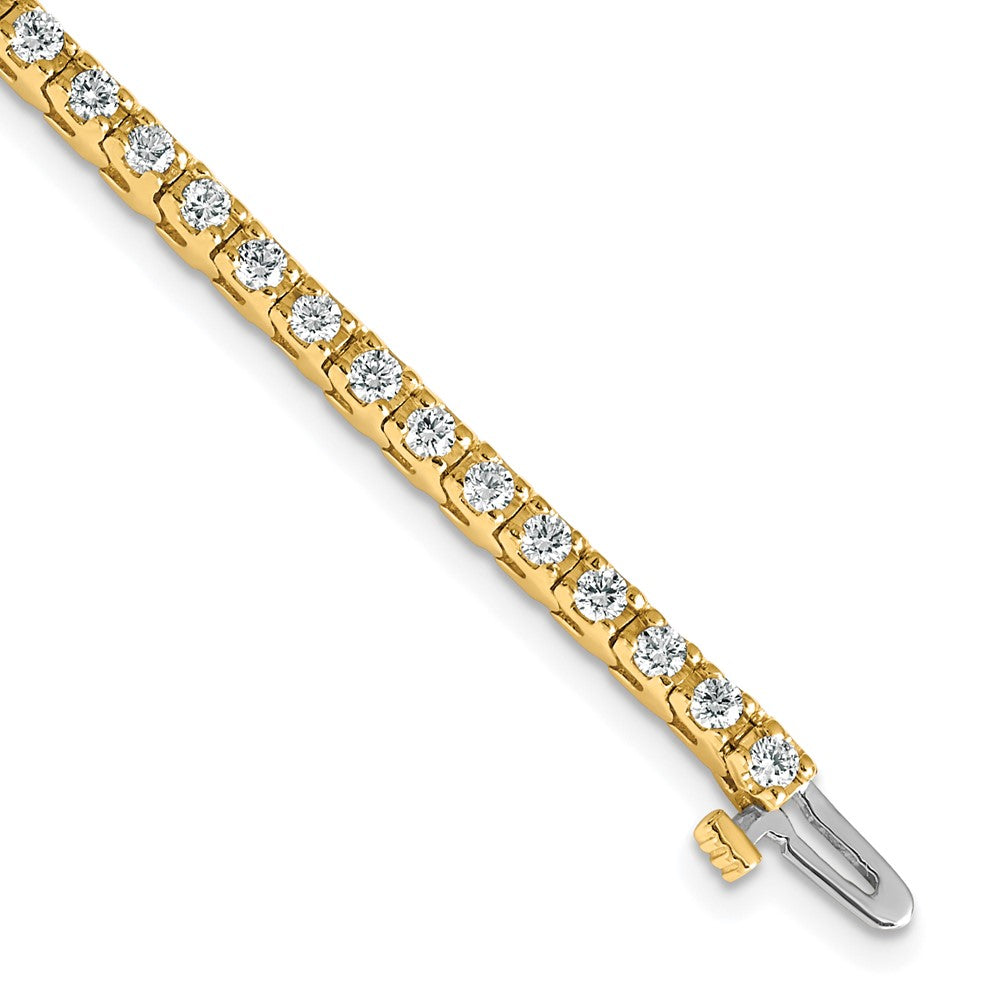 14k AAA Diamond Tennis Bracelet