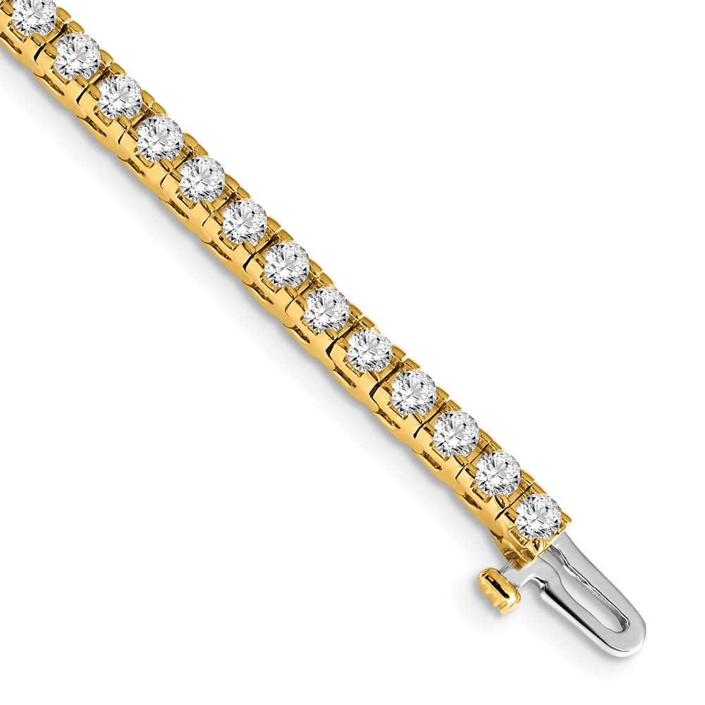 14k A Diamond Tennis Bracelet