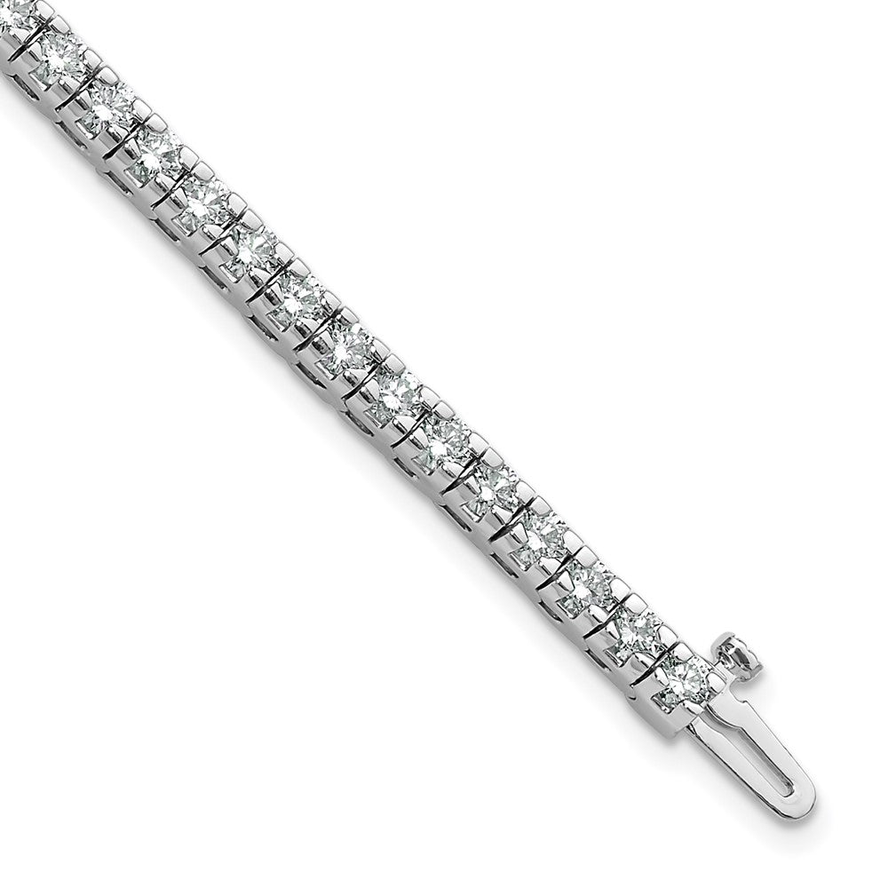 14k White Gold VS Diamond Tennis Bracelet