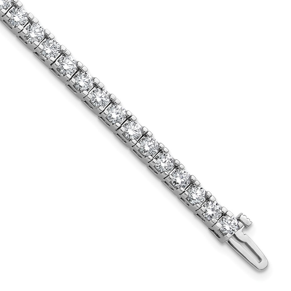 14k White Gold Tennis Bracelet Mounting