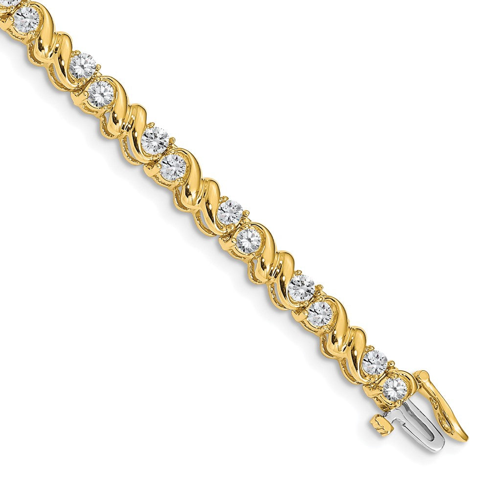 14k VS Diamond Tennis Bracelet