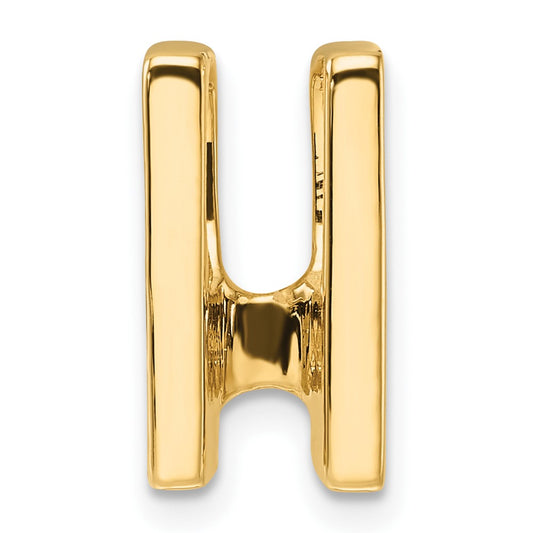 14k Holds 4.1mm Stone, Slide Mounting