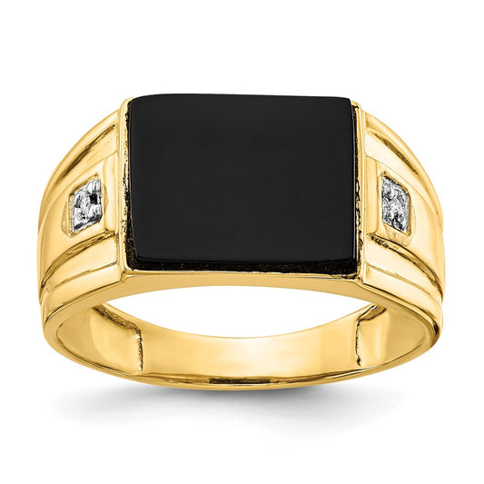 14k VS Diamond men's ring