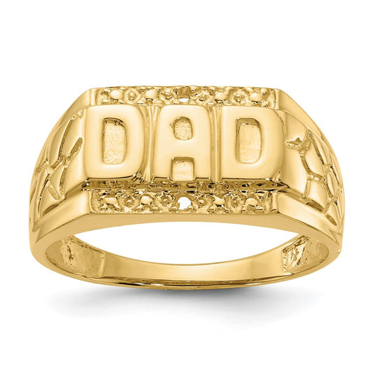 14k Dads Ring Mounting