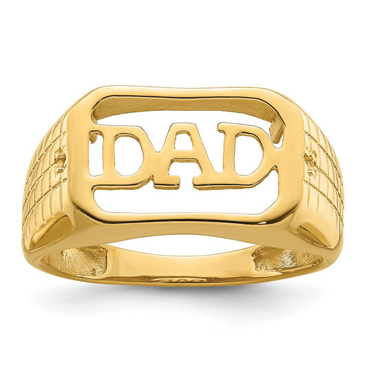 14k Men's Band Mounting