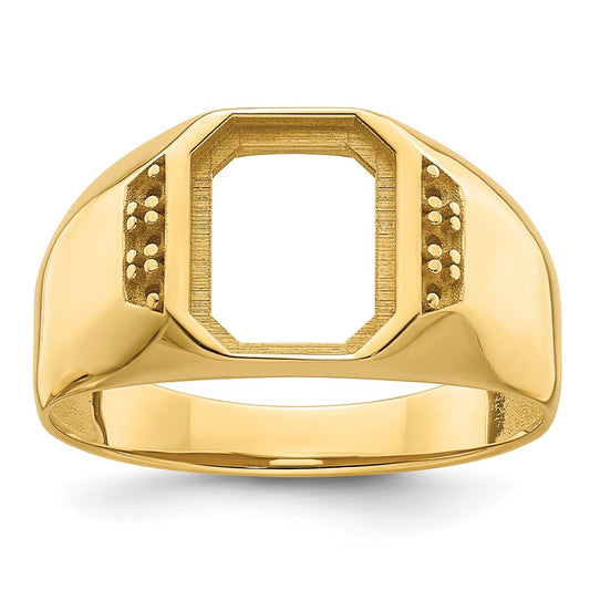 14k Men's Band Mounting