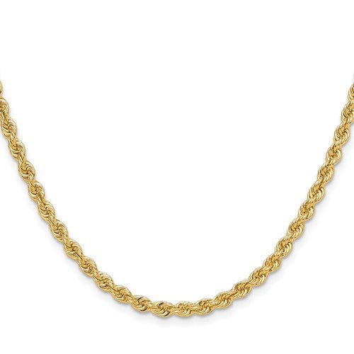 14k 3.8mm Regular Rope Chain