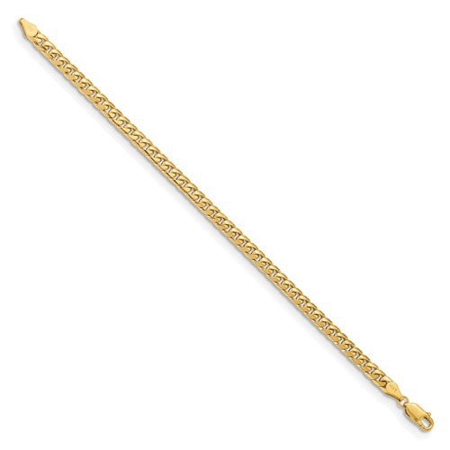 10K 4.3mm Solid Miami Cuban Chain