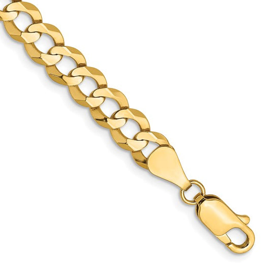 10K 5.9mm Lightweight Flat Cuban Chain