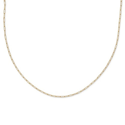 Leslie's 10K Polished Fancy Link Necklace