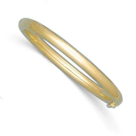 Herco 14K Polished 6.3mm Bangle