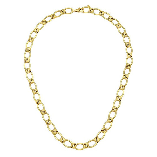 Copia de Herco 14K White Gold Solid Link 5mm