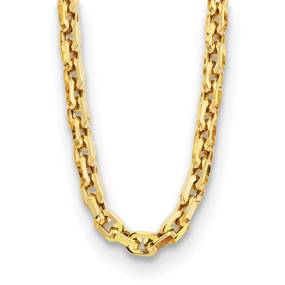 Herco 14K Gold Facet Links