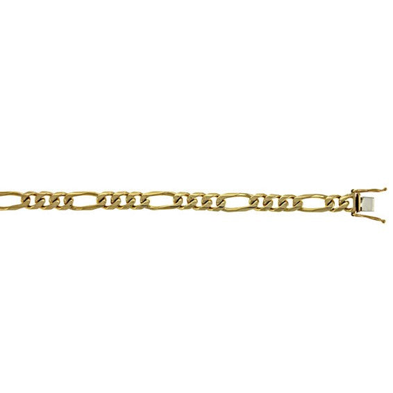 Herco 14K Gold Figaro 7.8mm