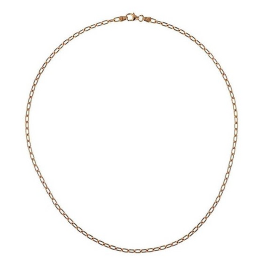 Herco 14K Rose Gold Oval