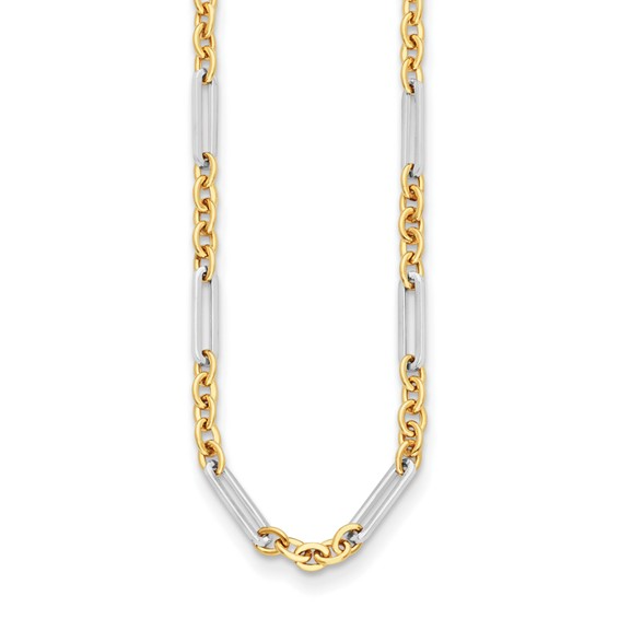 Herco 14K Two-Tone Gold Links 3.8mm